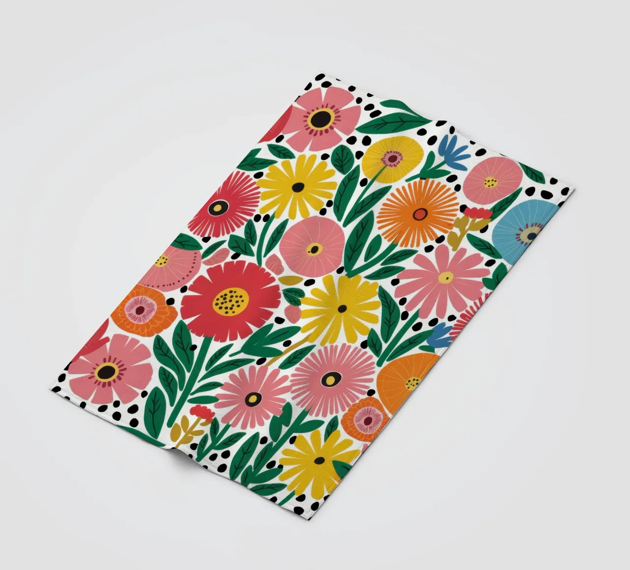 Sfilata di petali retrò coperta in pile da Trace Brush