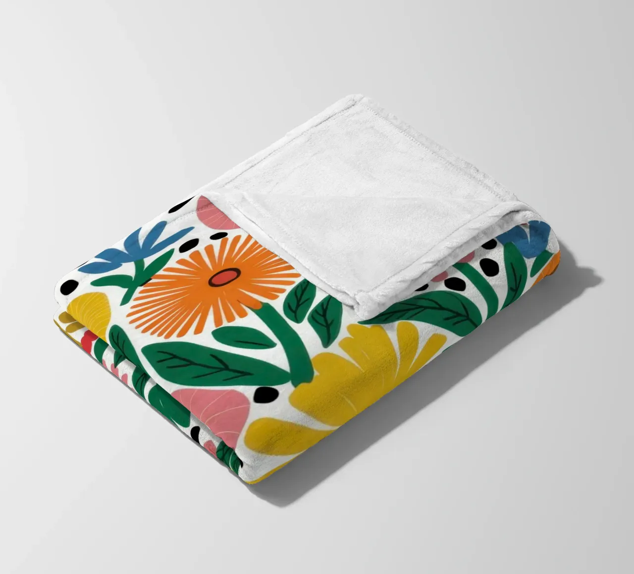 Sfilata di petali retrò coperta in pile da Trace Brush