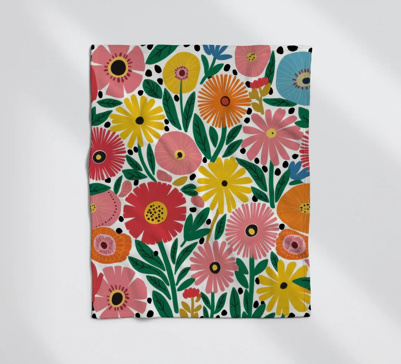 Sfilata di petali retrò coperta in pile da Trace Brush