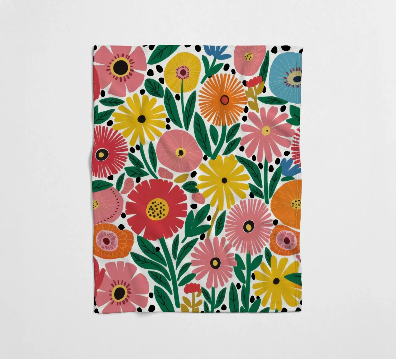 Sfilata di petali retrò coperta in pile da Trace Brush