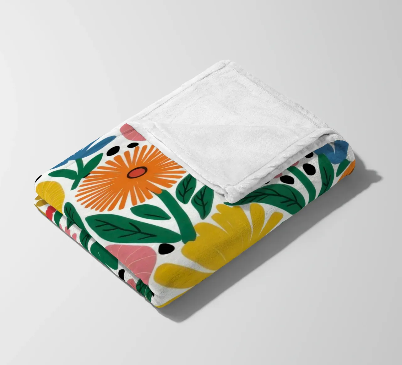 Sfilata di petali retrò coperta in pile da Trace Brush