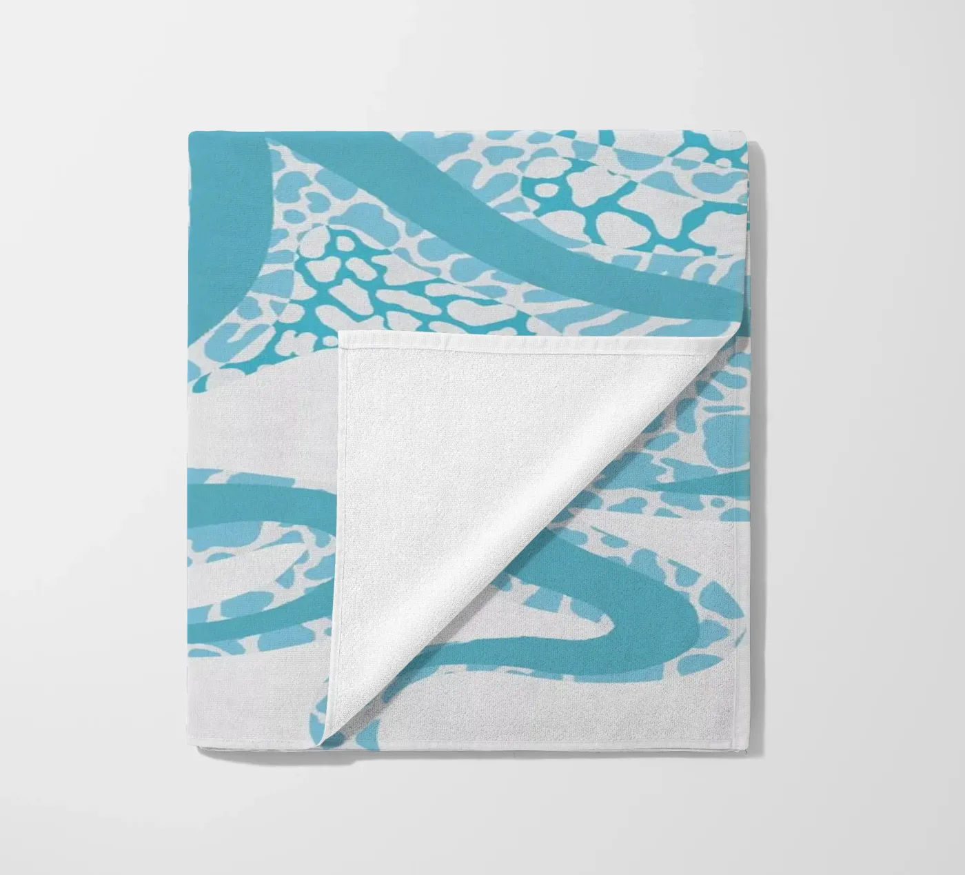 Polpo blu telo mare da Asha Designs