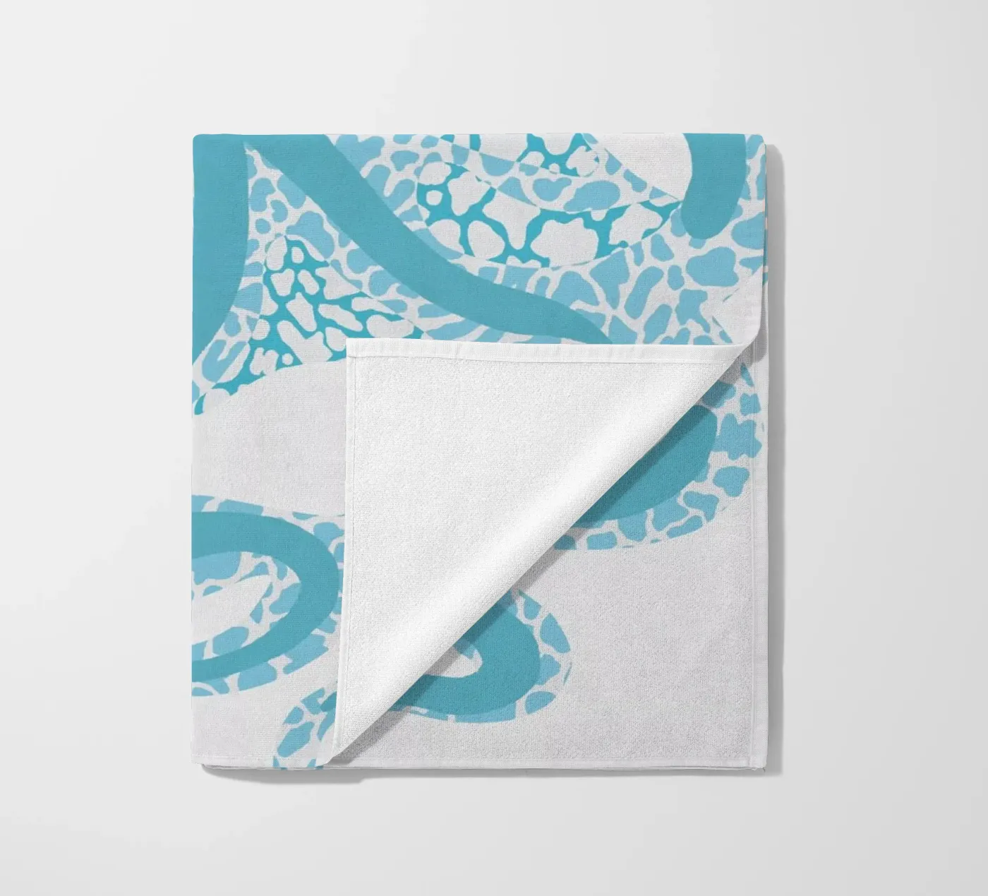 Polpo blu telo mare da Asha Designs