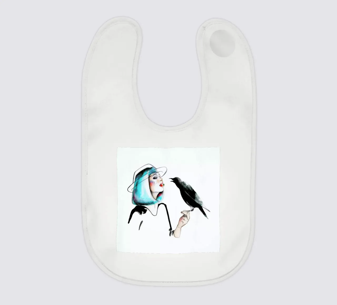 Crow bavaglino da Ina Stanimirova