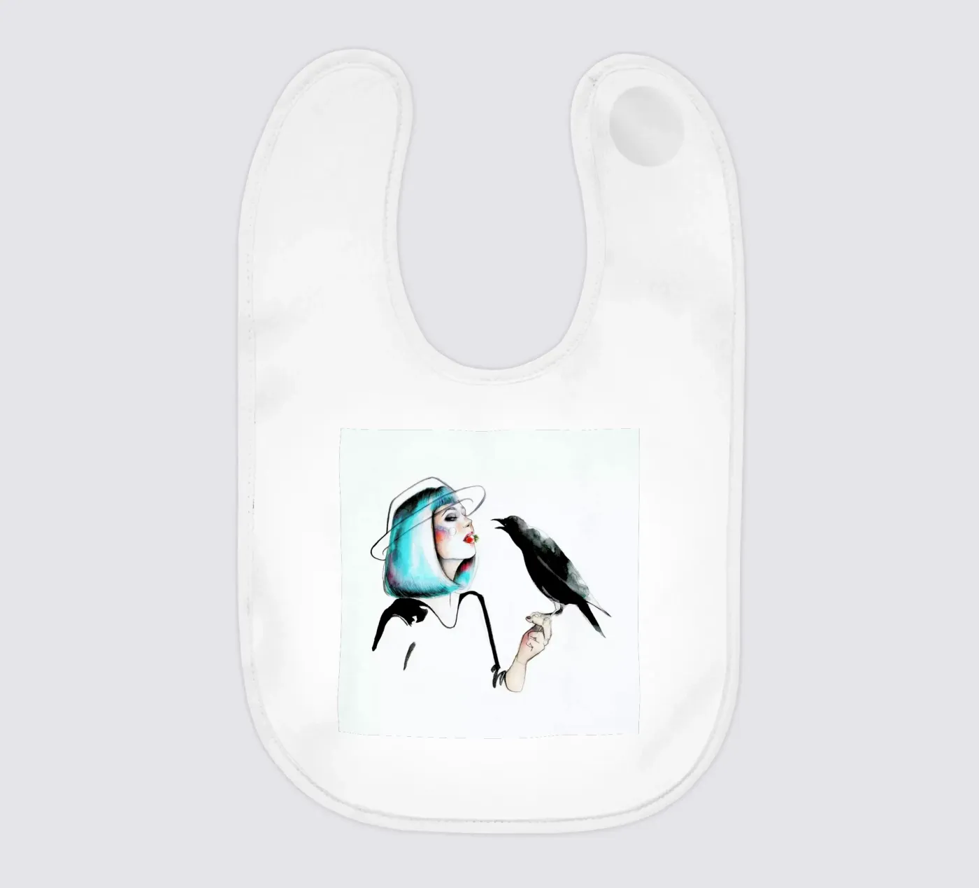 Crow bavaglino da Ina Stanimirova