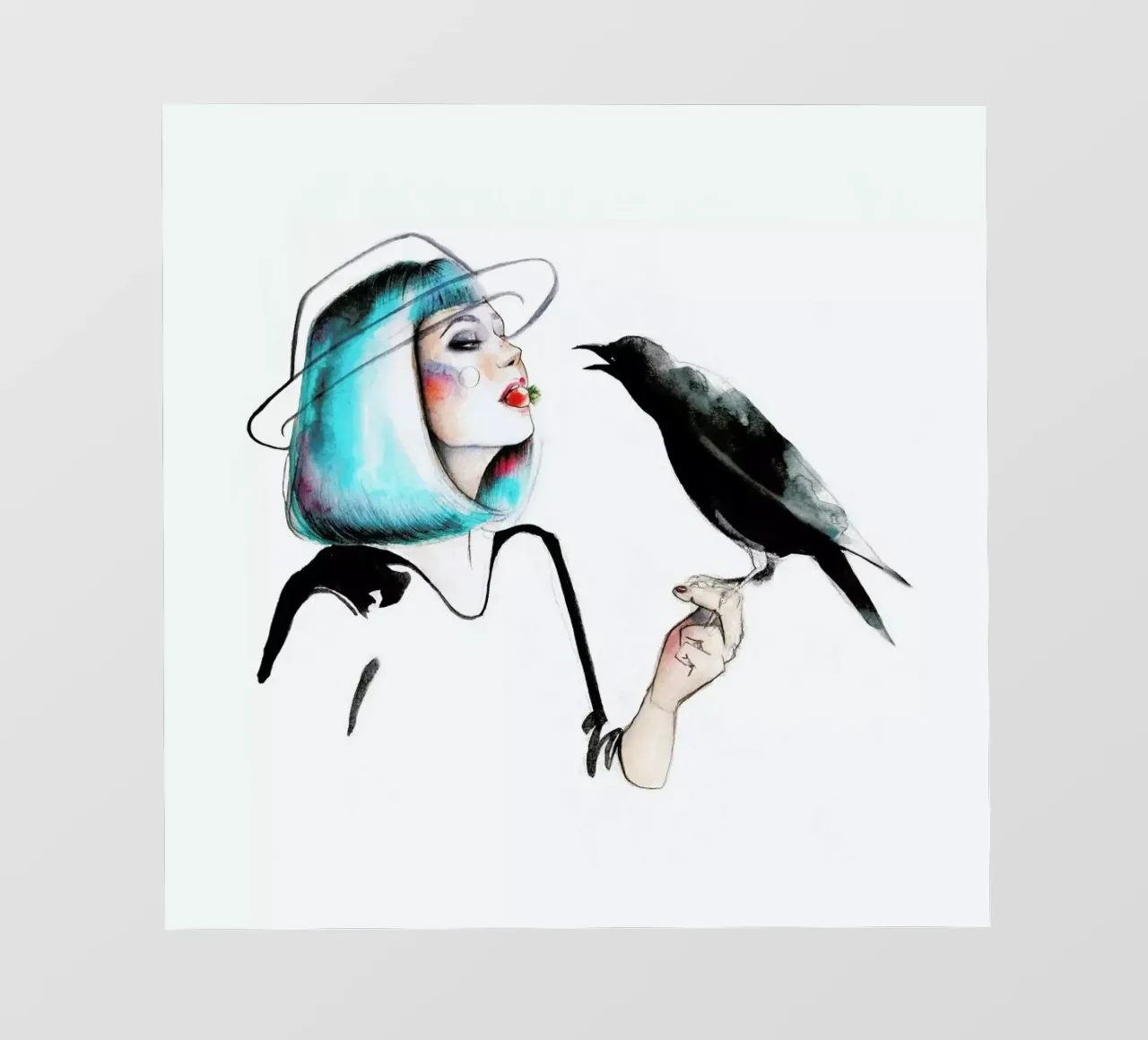 Crow pellicola backlit da Ina Stanimirova