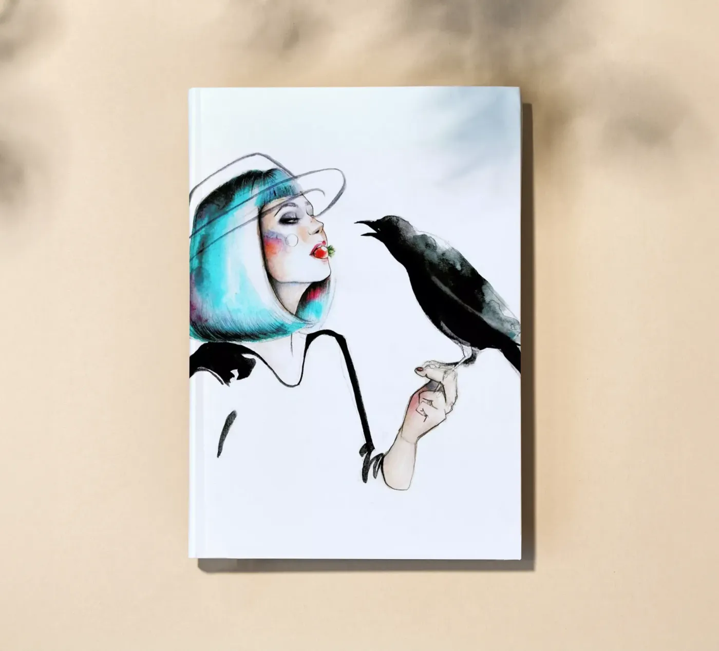 Crow notebook by Ina Stanimirova