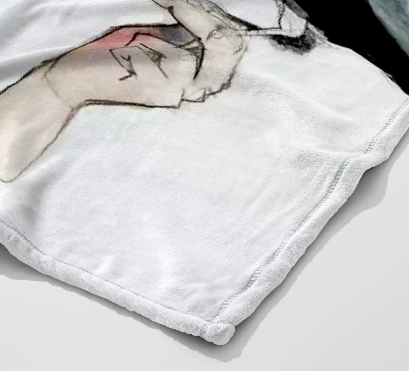 Crow coperta in pile da Ina Stanimirova