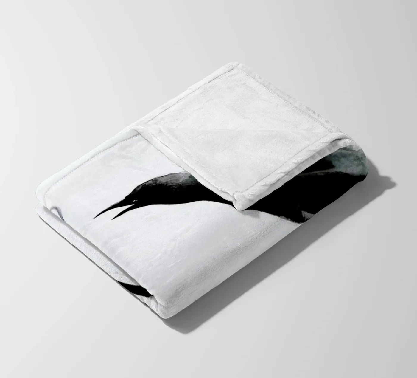 Crow Fleecedecke von Ina Stanimirova
