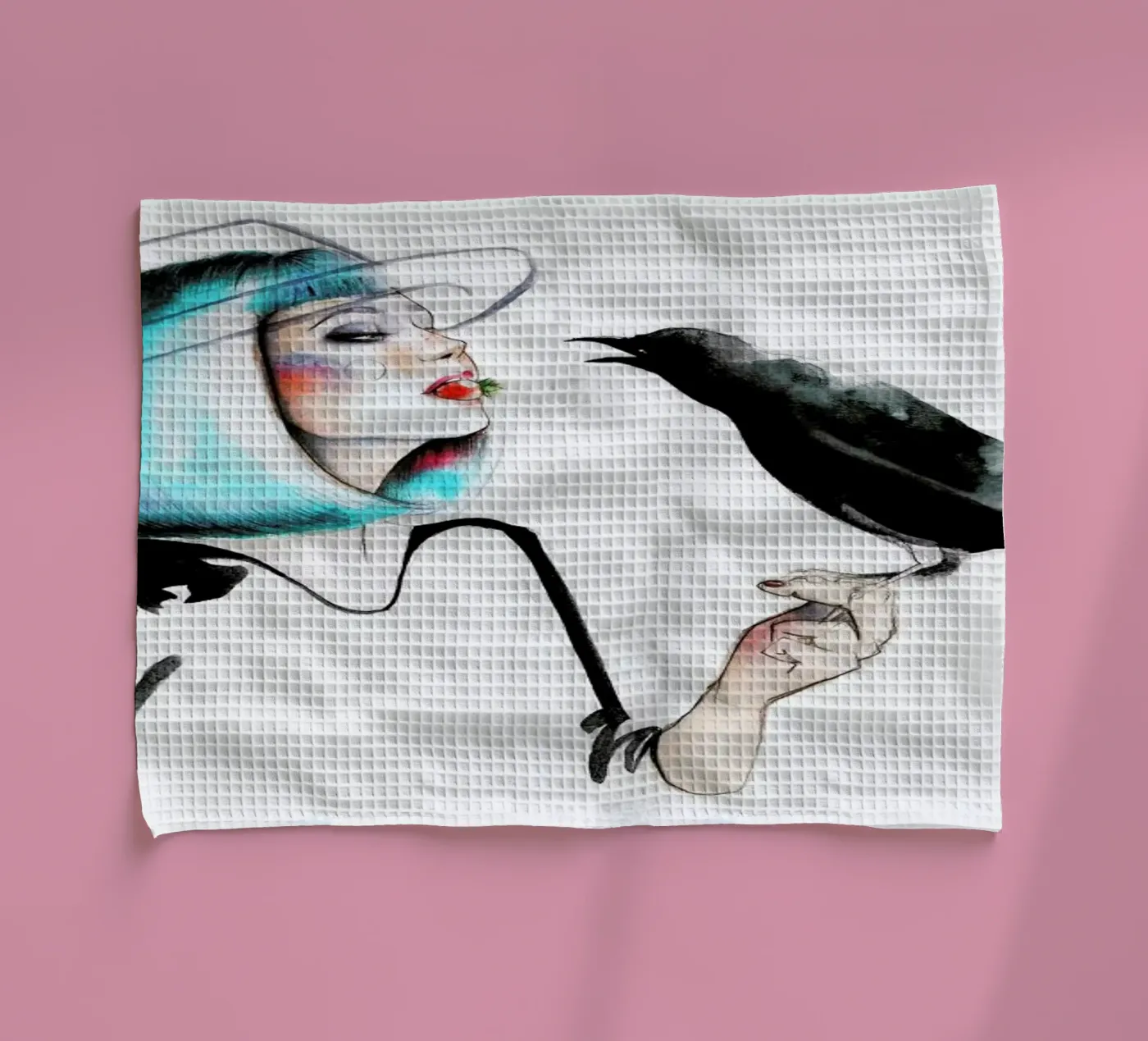 Crow torchon de Ina Stanimirova