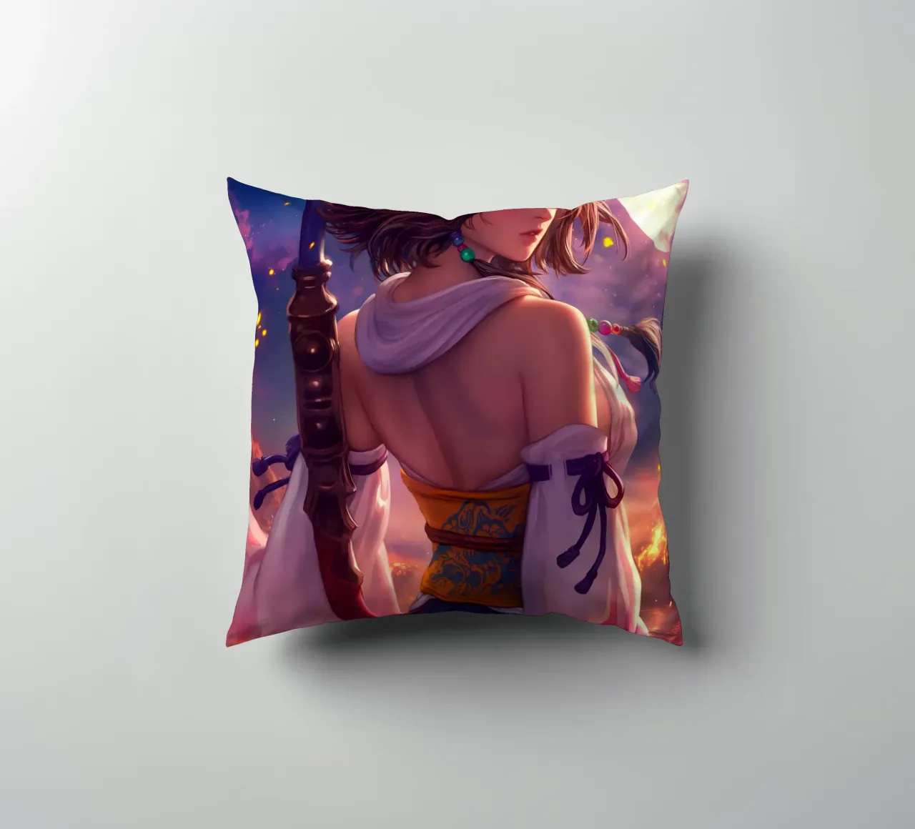 Yuna Final Fantasy X FFX cuscino da Chimera Canvas