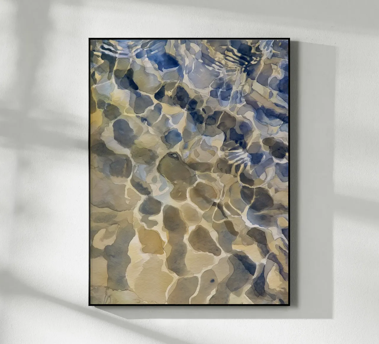 River Bed Study 1 acrylic glass by Louise Wilder Studio