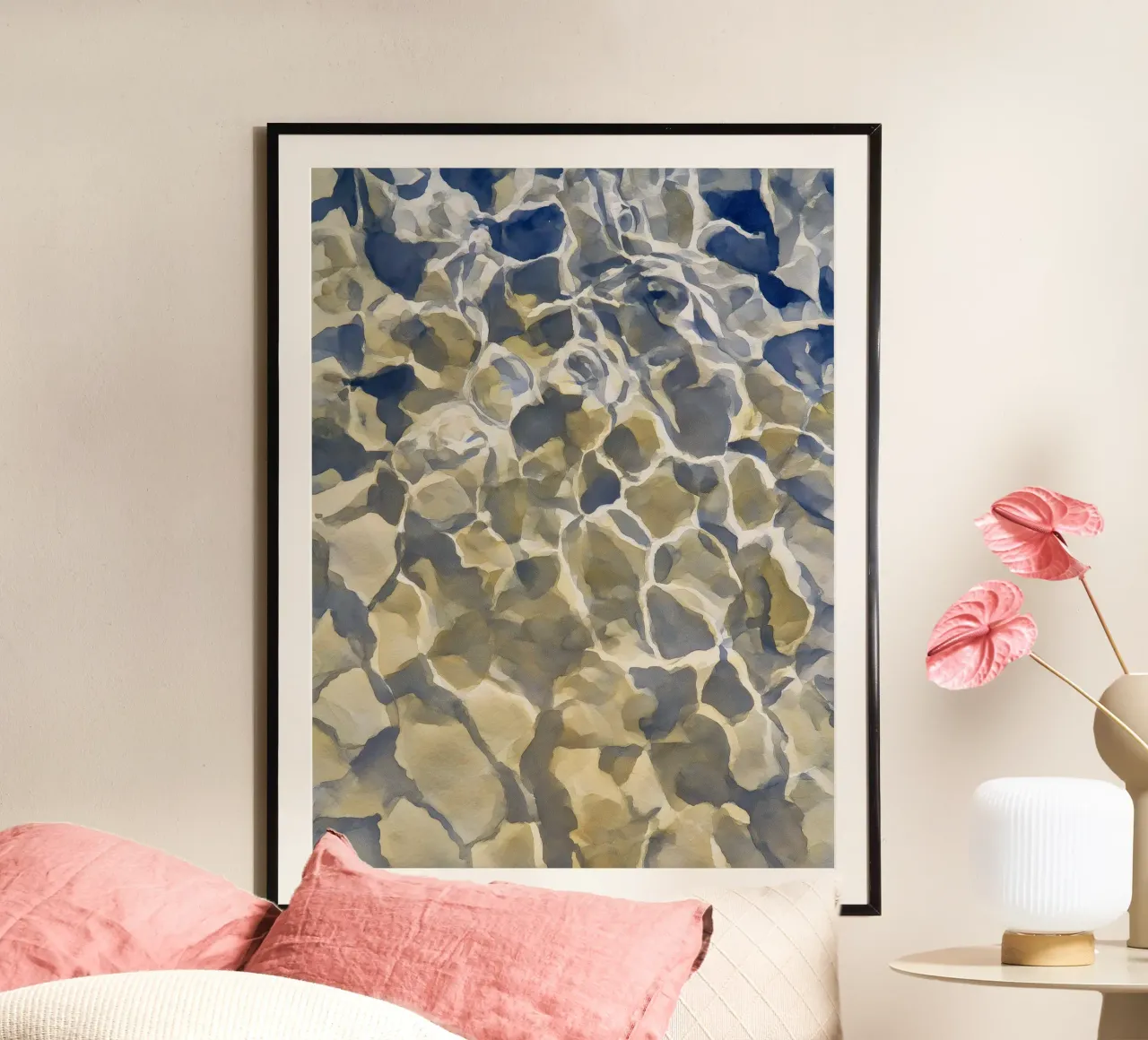 River Bed Study 2 poster by Louise Wilder Studio