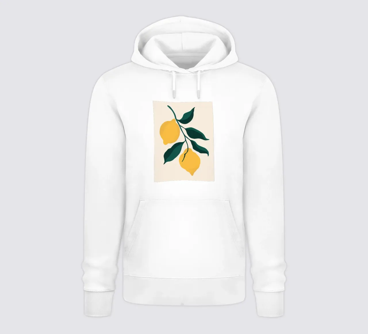 Ramo di limone semplice felpa con cappuccio da Mark Solaria