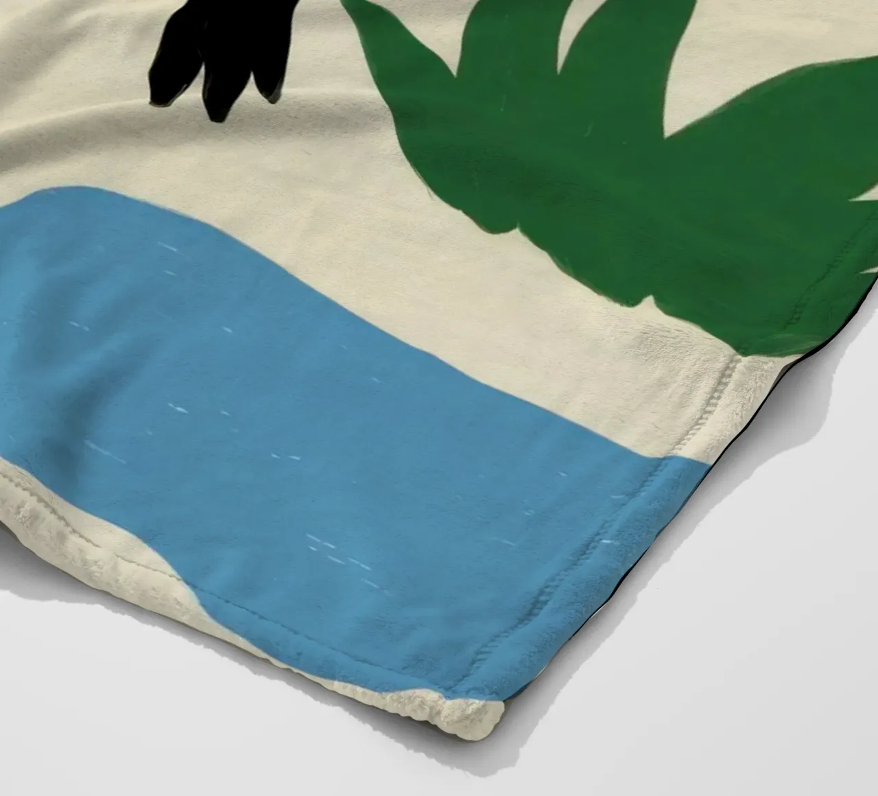 Modulo Stallone di Mezzanotte coperta in pile da Trace Brush