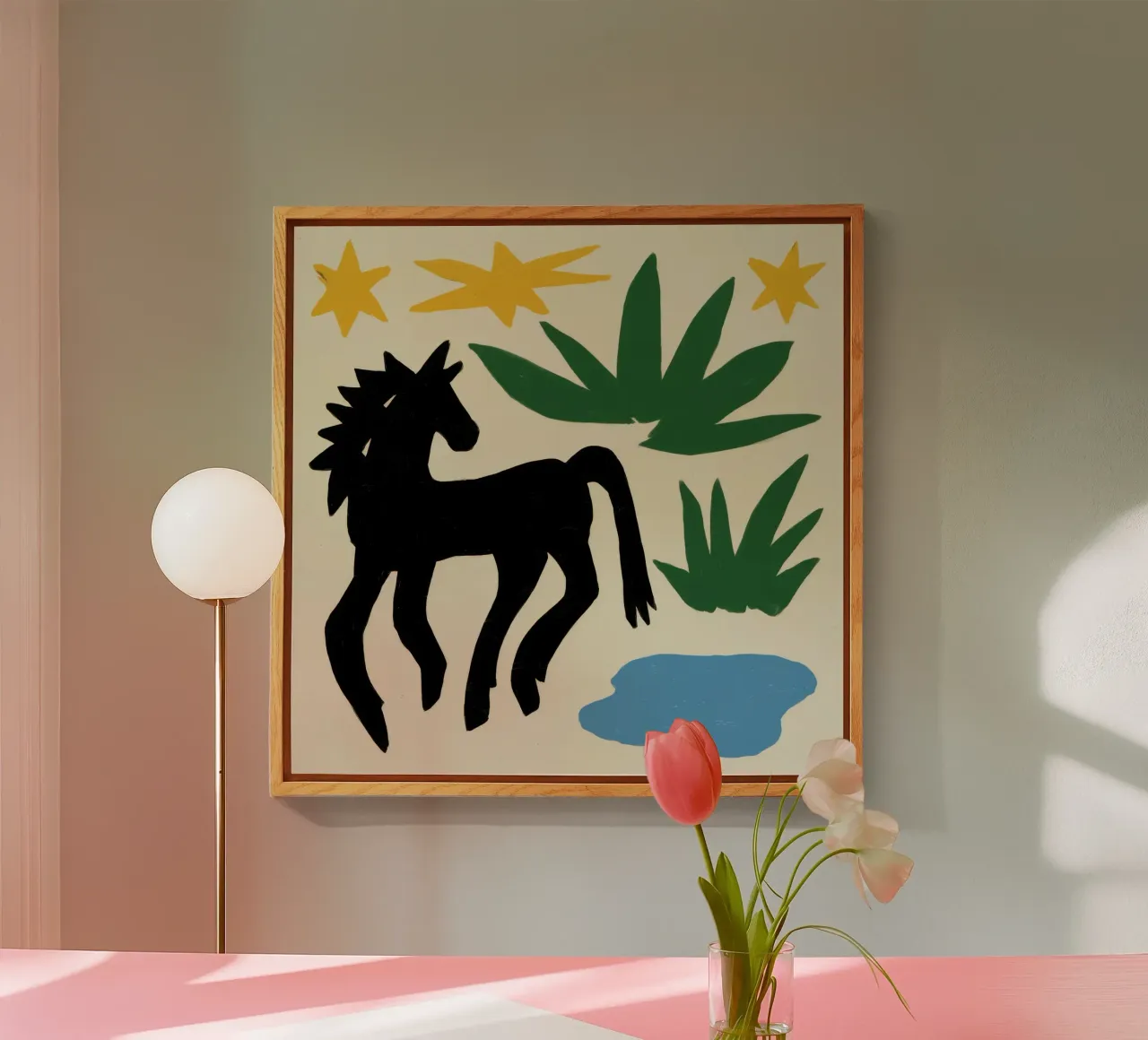 Modulo Stallone di Mezzanotte plexiglass da Trace Brush