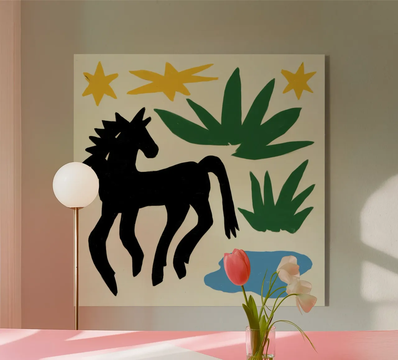 Modulo Stallone di Mezzanotte plexiglass da Trace Brush