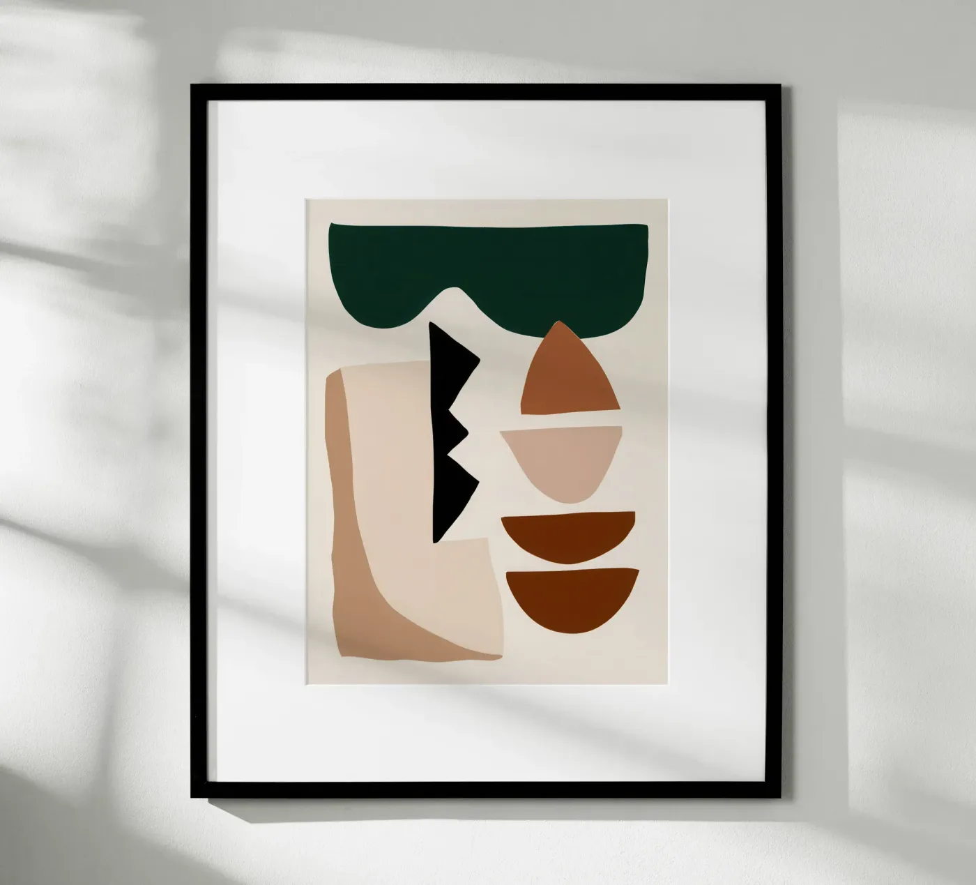 Earthy Abstract Forms poster by Gaia Viesta