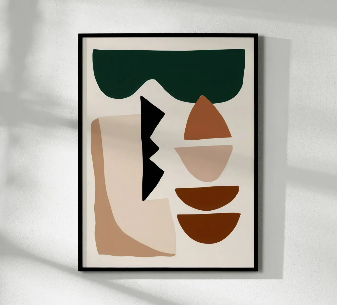 Forme astratte e terrose poster da Gaia Viesta