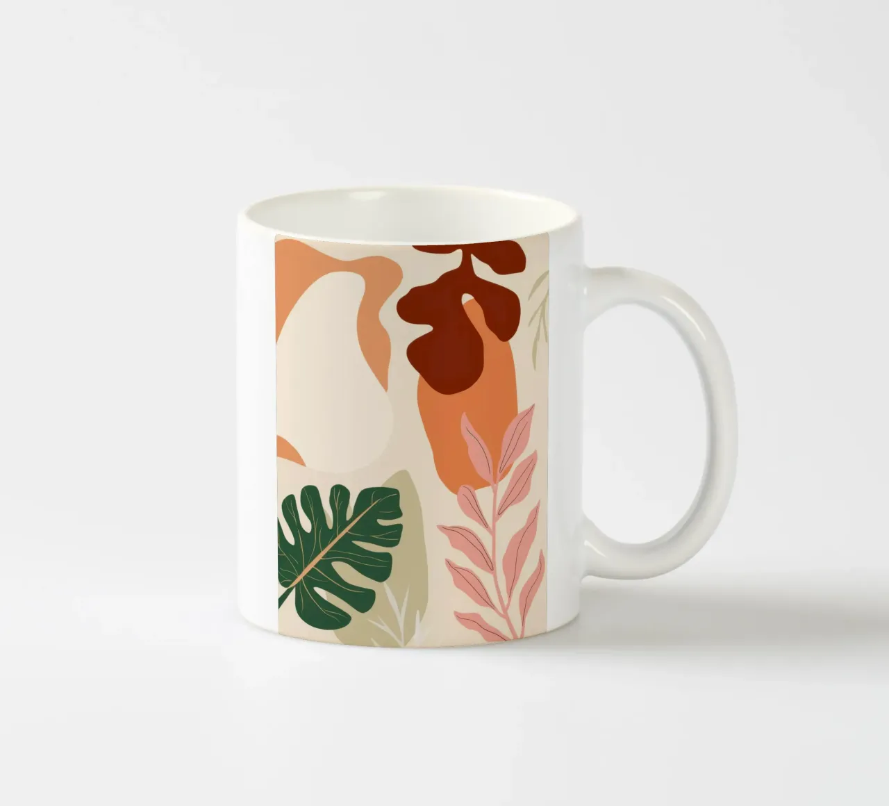 Sogno della giungla terrestre tazza in ceramica da Selene Shade