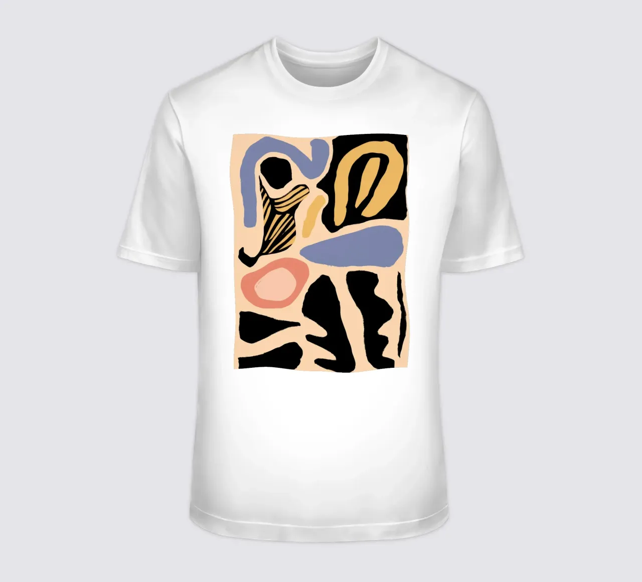 Abstract Face Forms t-shirt by Mark Solaria