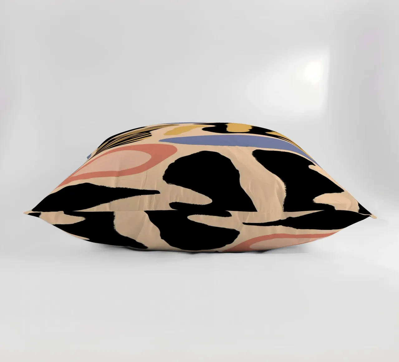 Abstract Face Forms decorative cushion by Mark Solaria