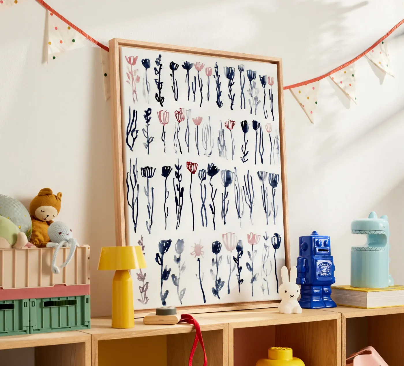 Stem Studies canvas by Sophia Calder Studio
