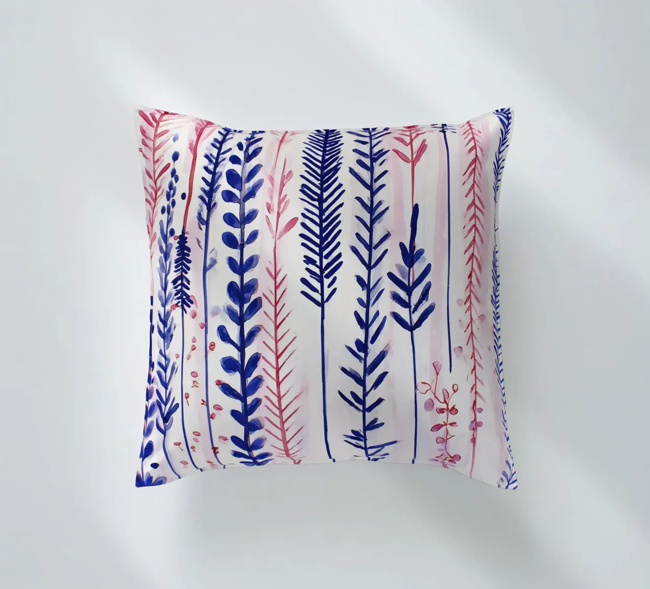 Linee floreali cuscino da Sophia Calder Studio