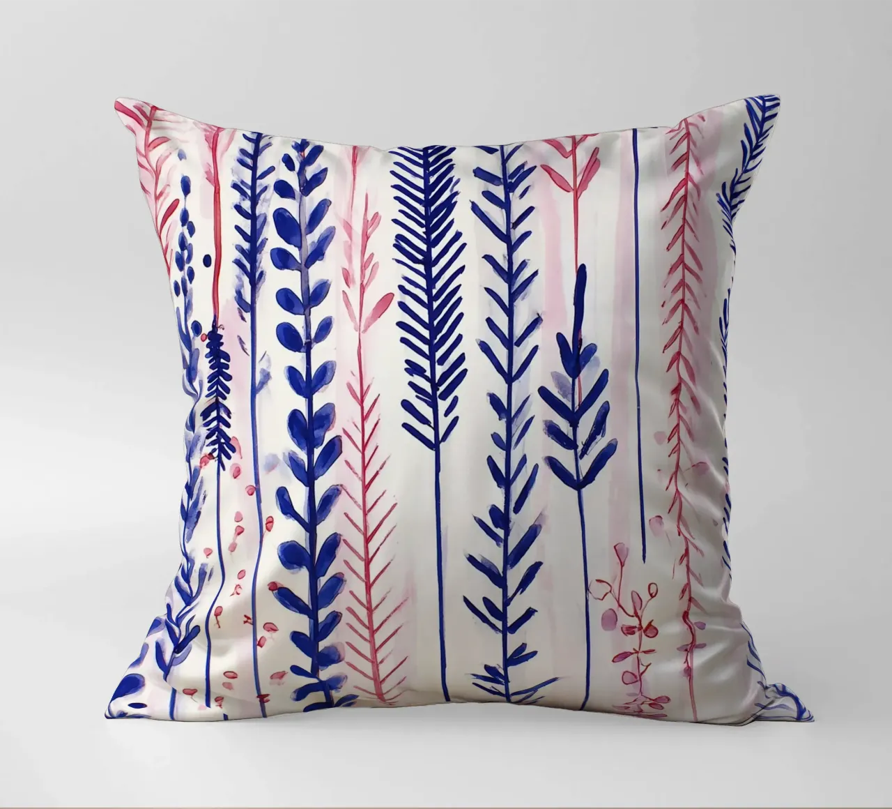 Linee floreali cuscino da Sophia Calder Studio