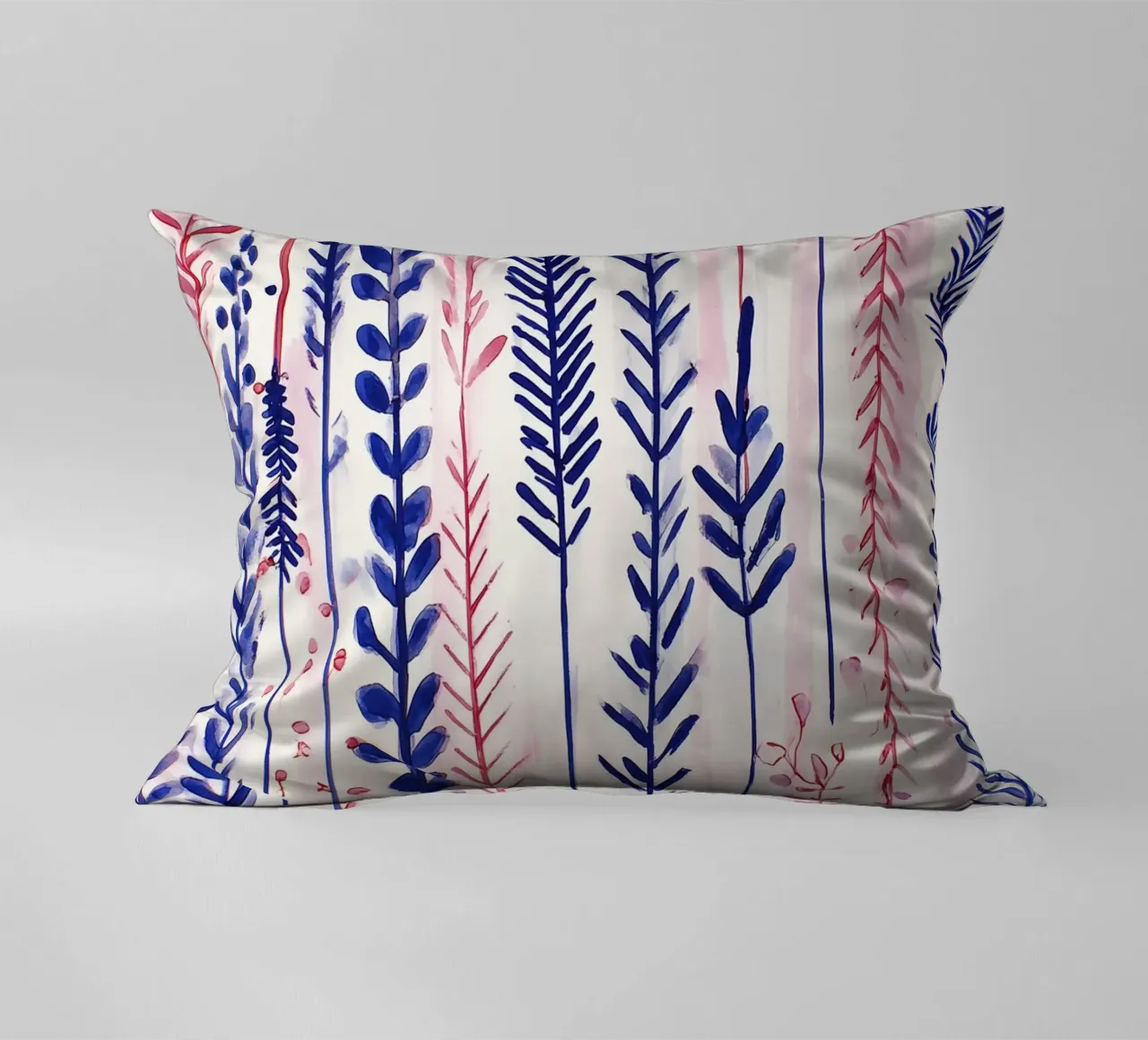 Linee floreali cuscino da Sophia Calder Studio