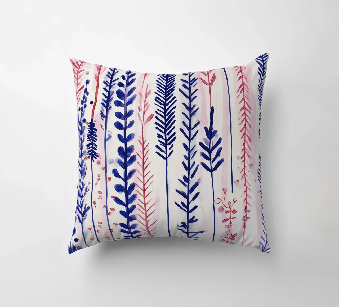 Linee floreali cuscino da Sophia Calder Studio