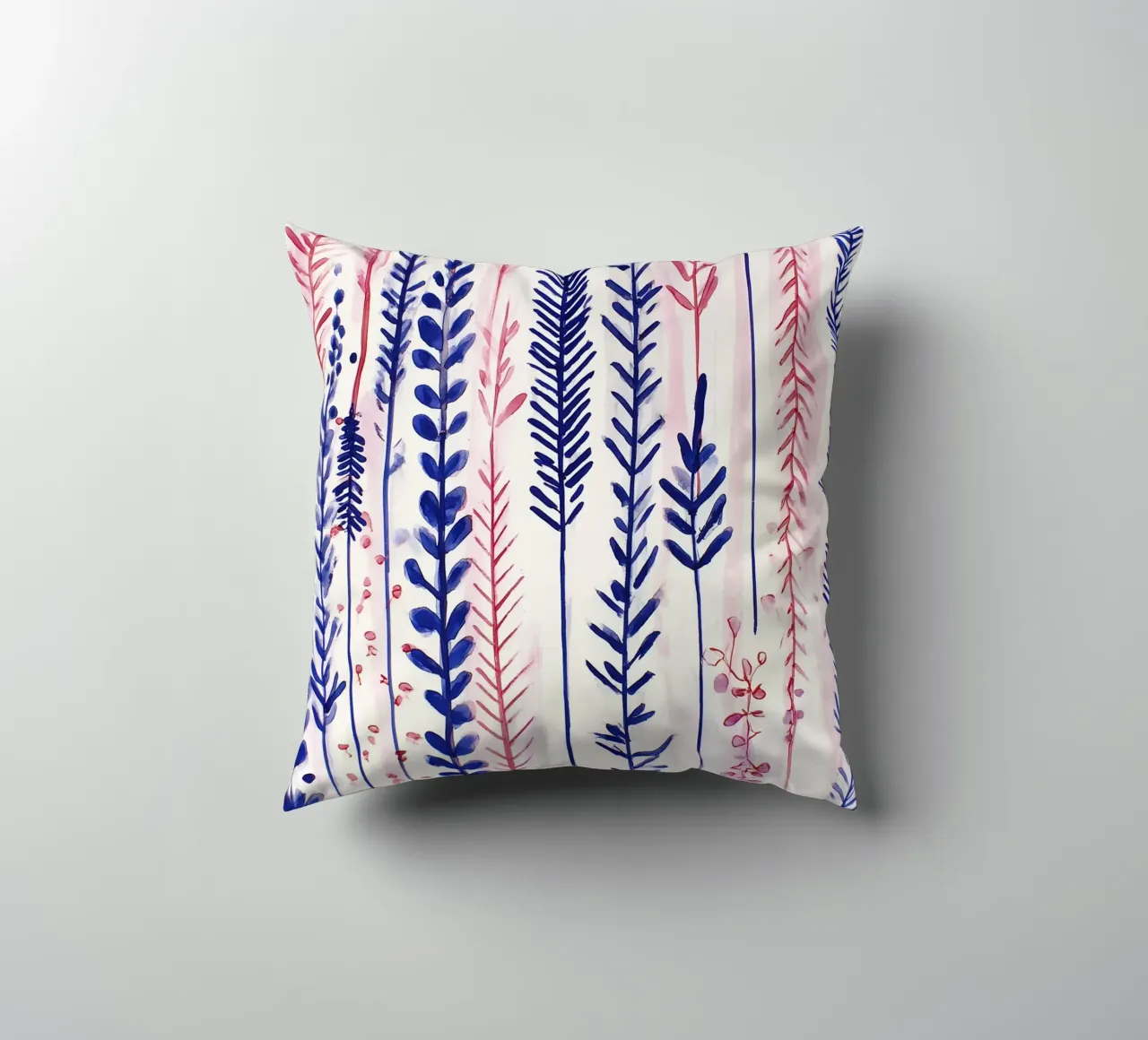 Linee floreali cuscino da Sophia Calder Studio
