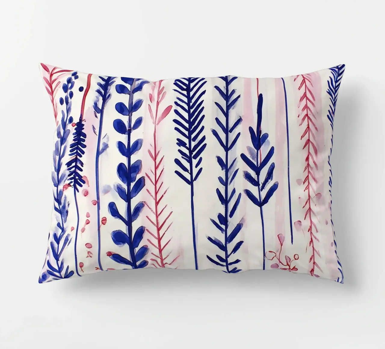 Linee floreali cuscino da Sophia Calder Studio