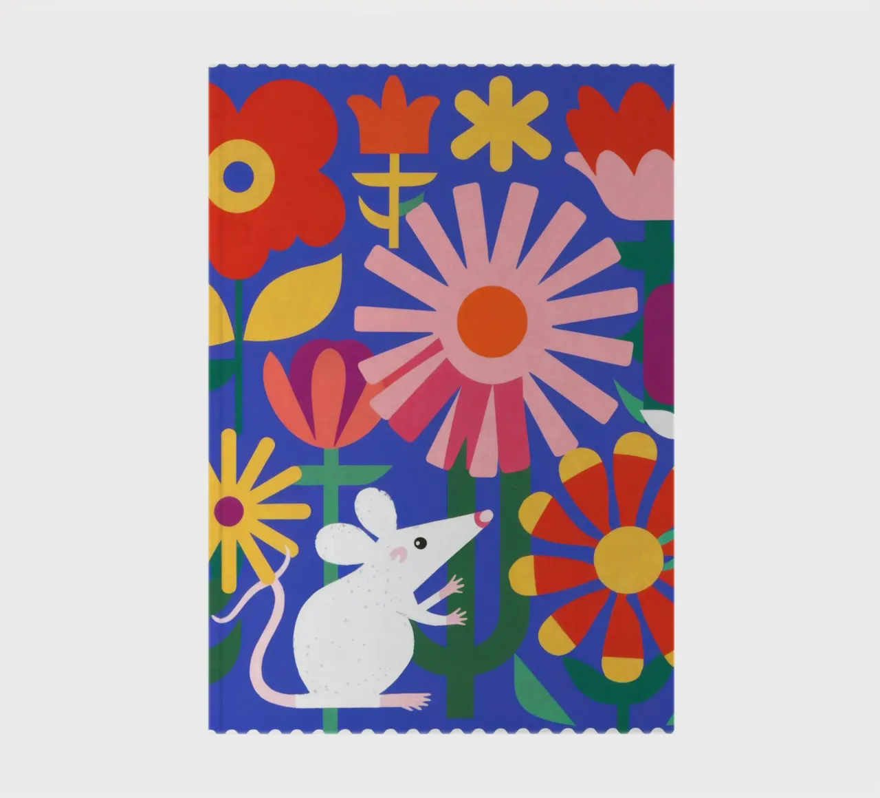 Mouse in Bloom notebook by Gaia Viesta
