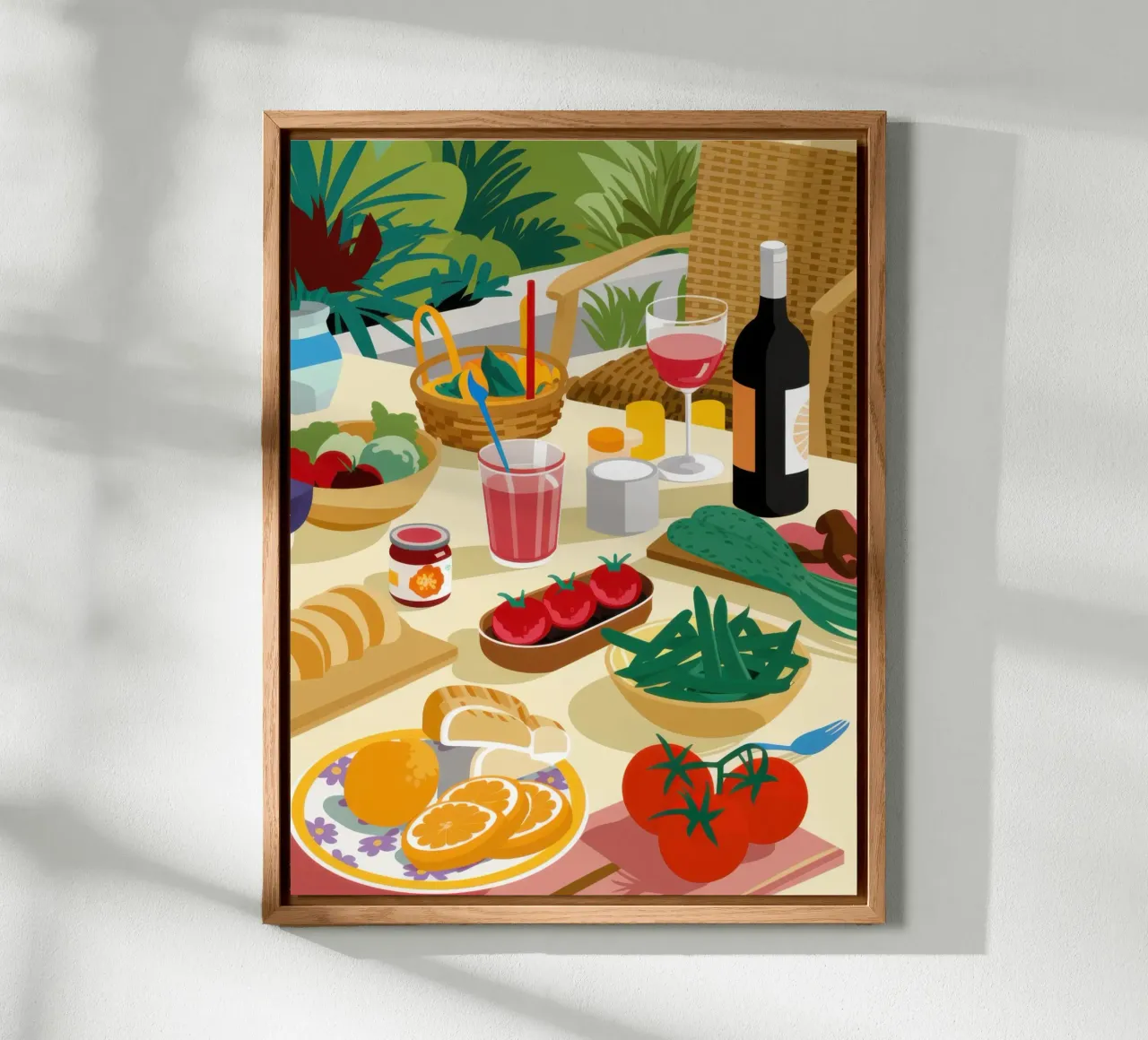 Un ricco picnic alluminio dibond da Mark Solaria