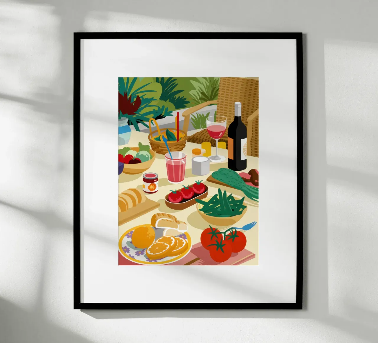 Un ricco picnic poster da Mark Solaria