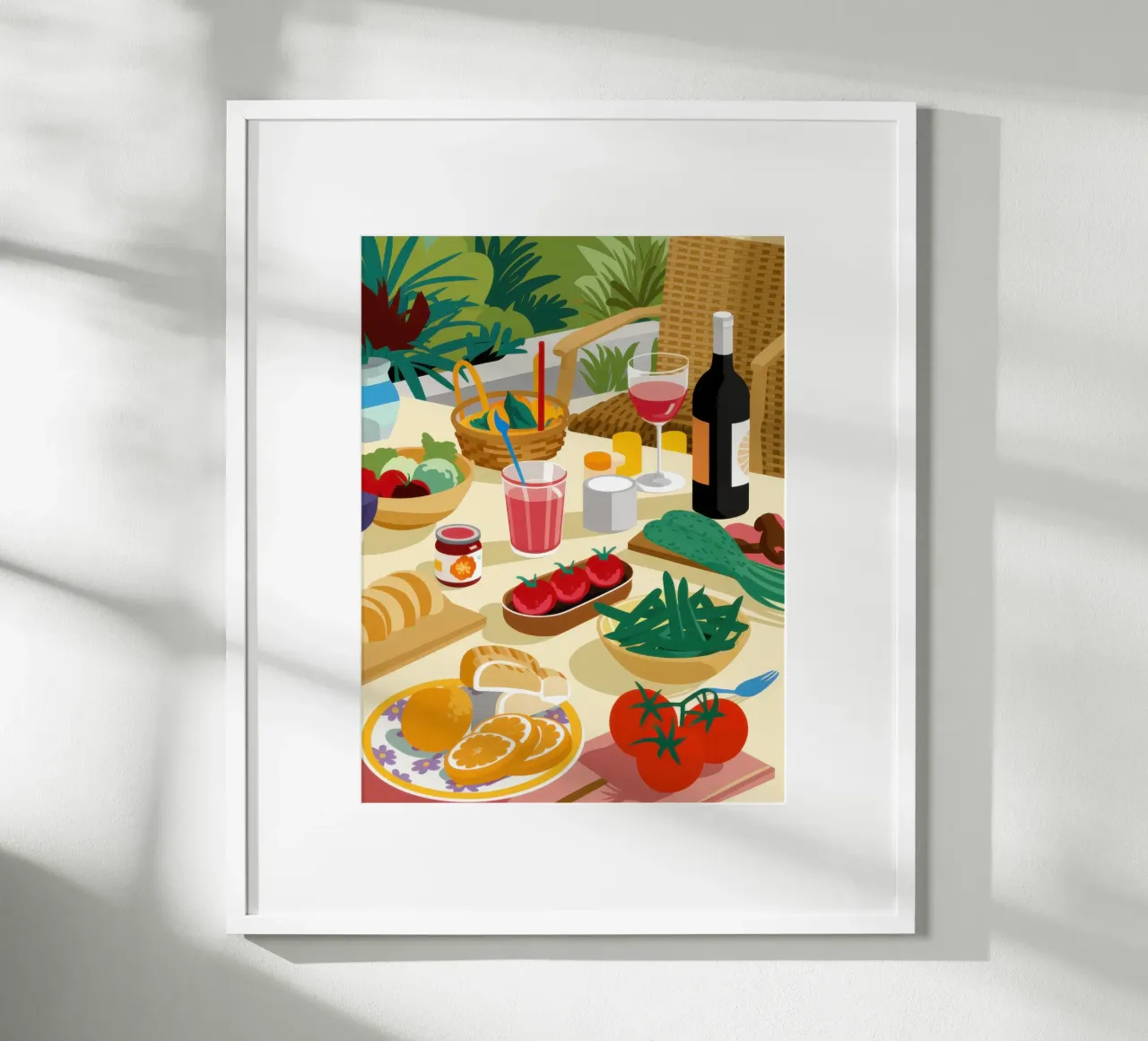 Un ricco picnic poster da Mark Solaria