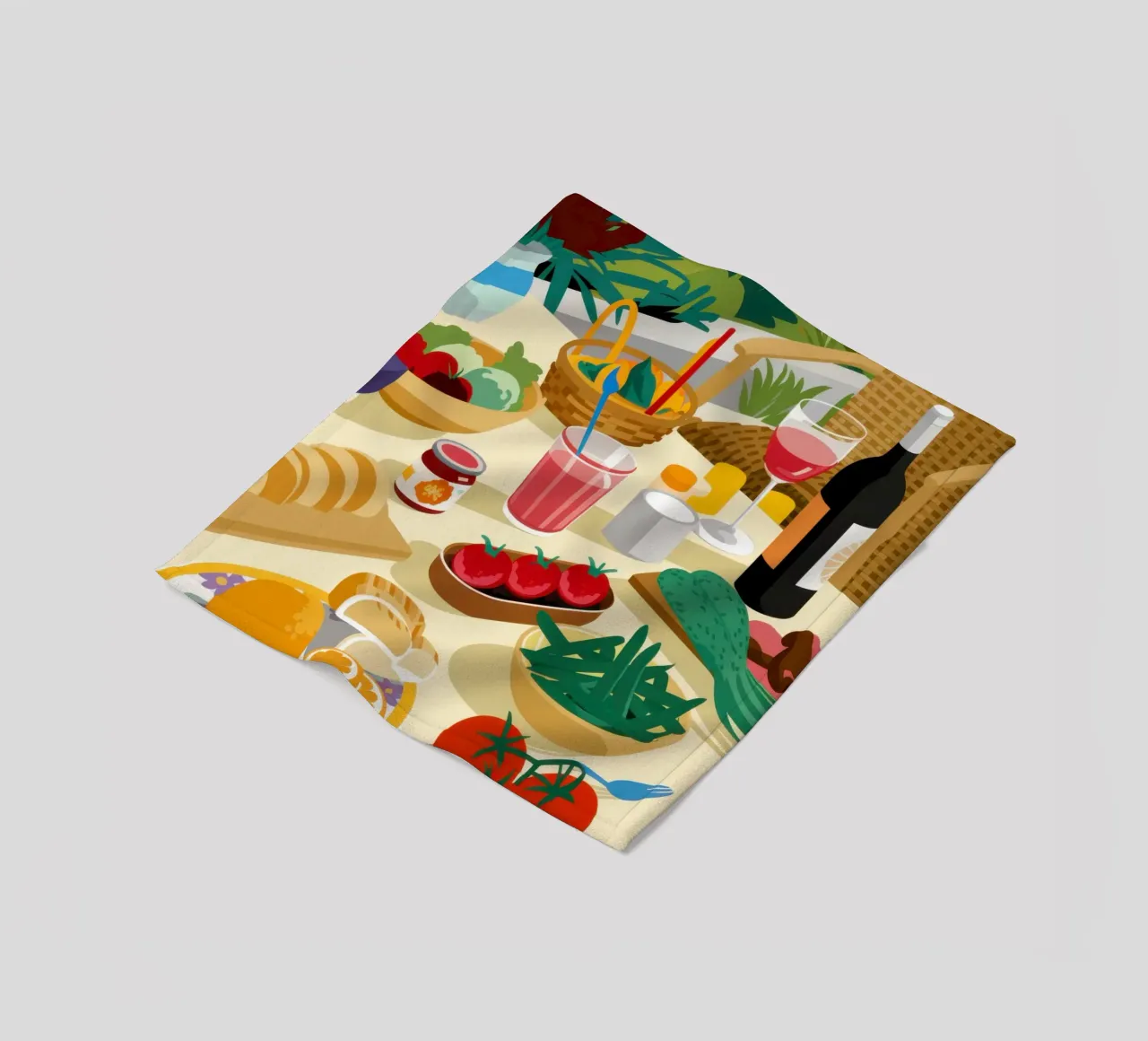Un ricco picnic coperta in pile da Mark Solaria