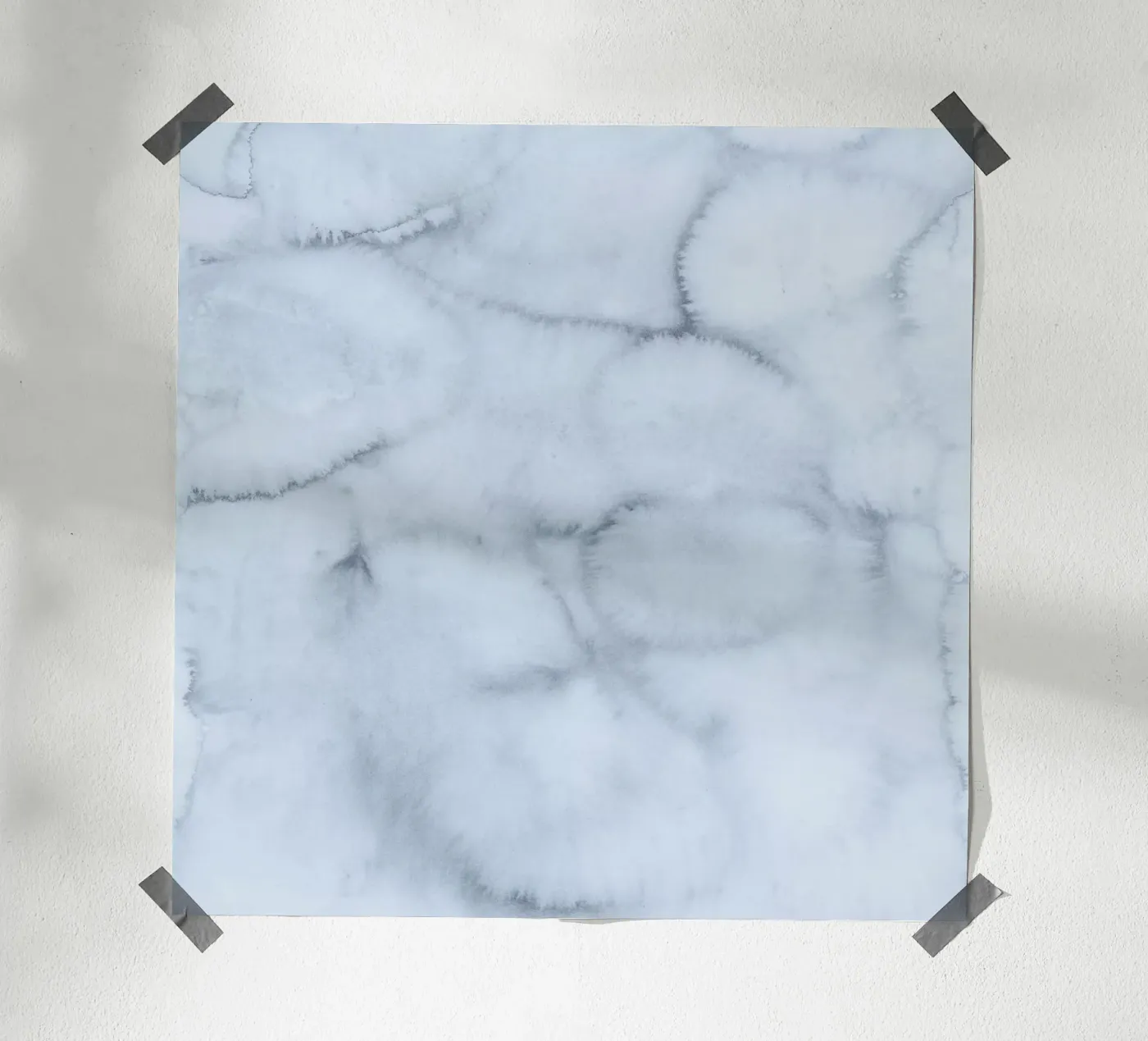 bluish greys poster da IRIS LEHNHARDT FINE ART