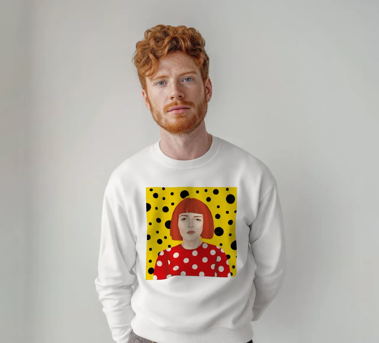 Pop Art a pois felpa da Selene Shade
