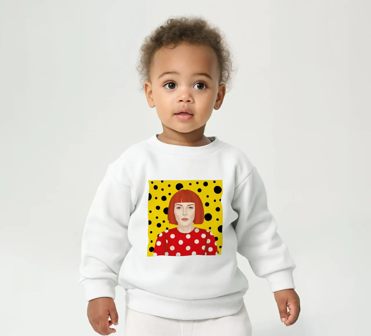 Pop Art a pois felpa neonato da Selene Shade