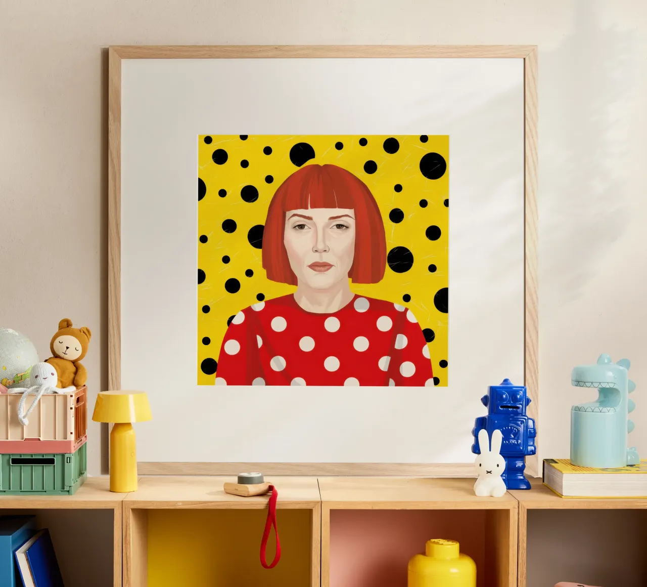Pop Art a pois poster da Selene Shade