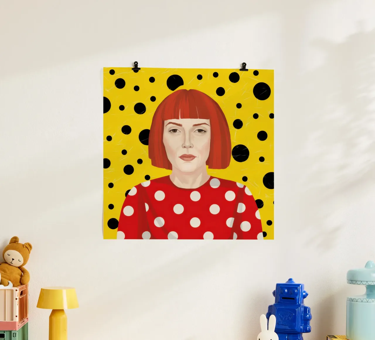 Pop Art a pois poster da Selene Shade