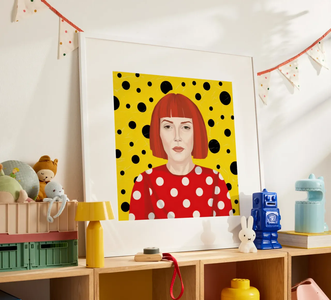 Pop Art a pois poster da Selene Shade