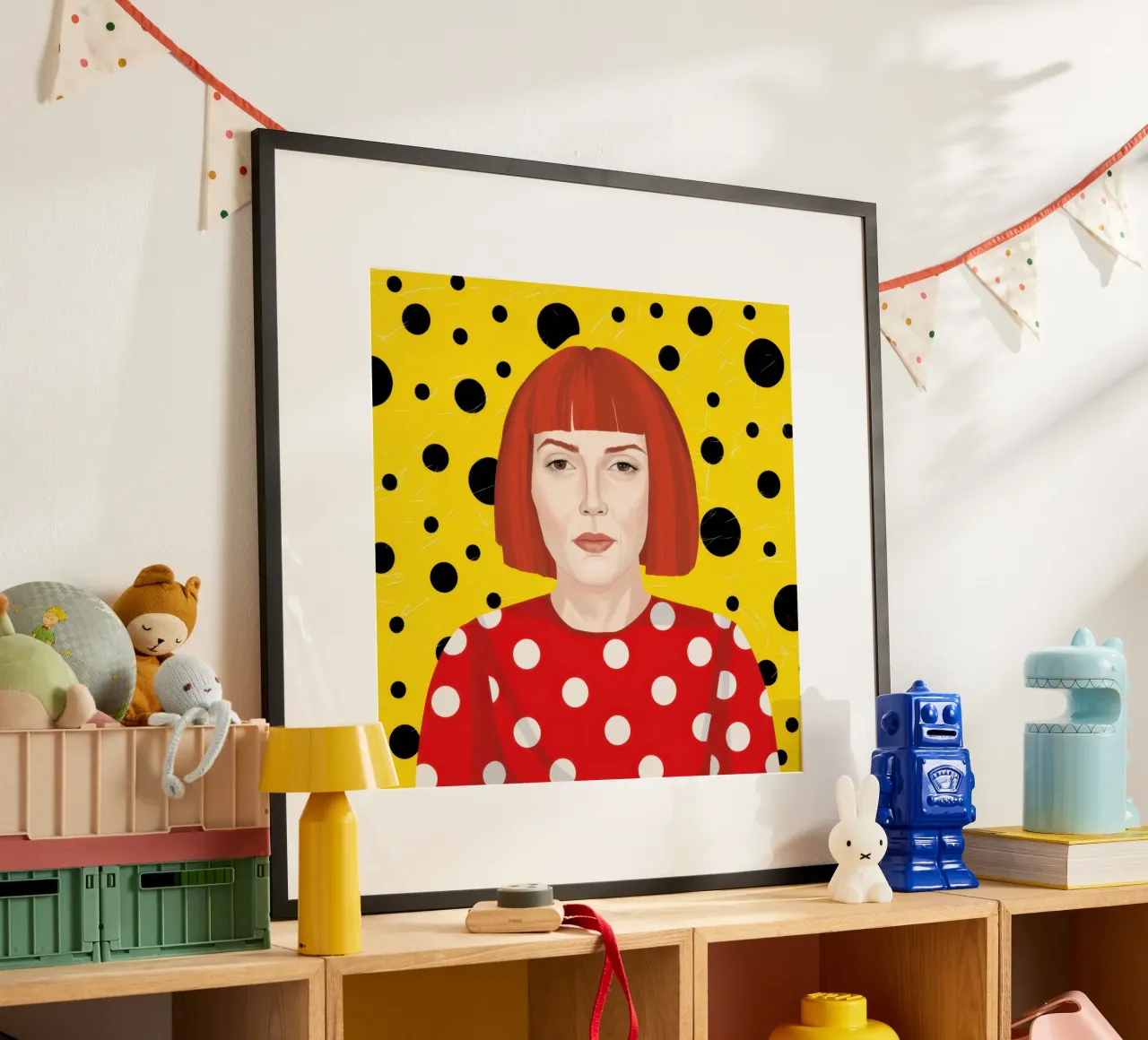 Pop Art a pois poster da Selene Shade