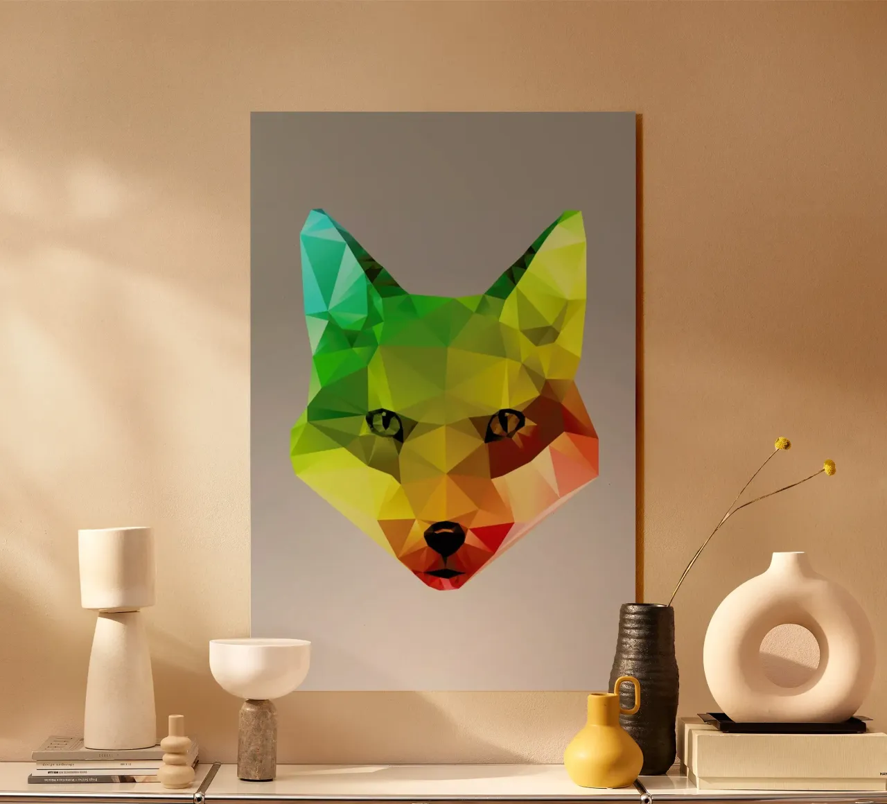 Glass Fox Face plexiglass da Three Of The Possessed