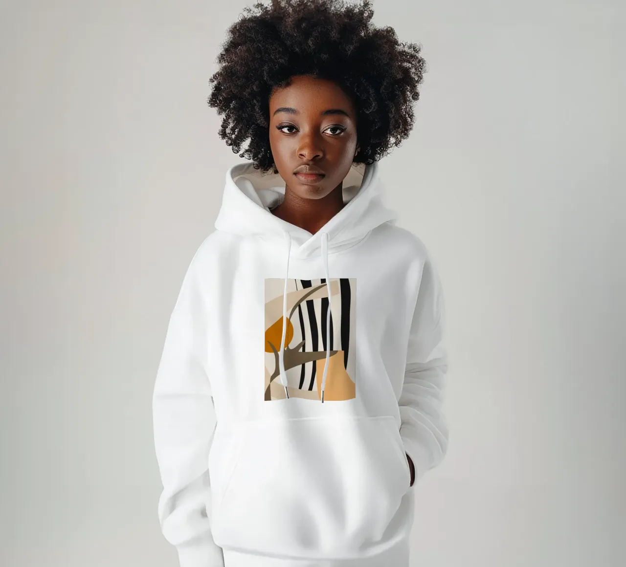 Abstract Art 2 hoodie by ThingDesign