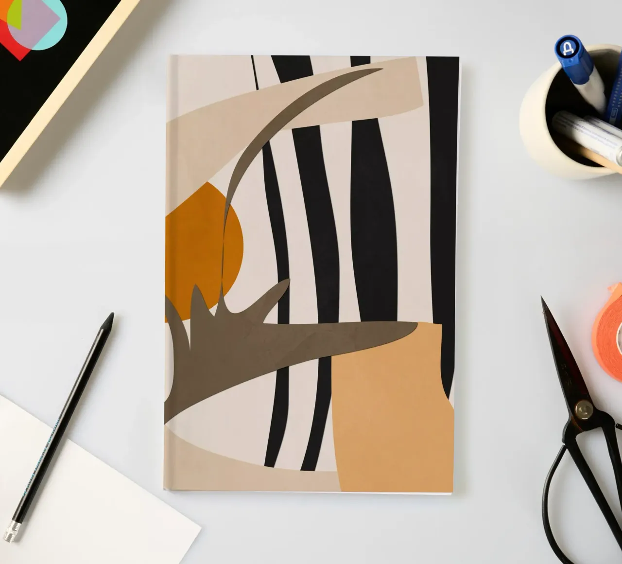 Abstract Art 2 notebook by ThingDesign
