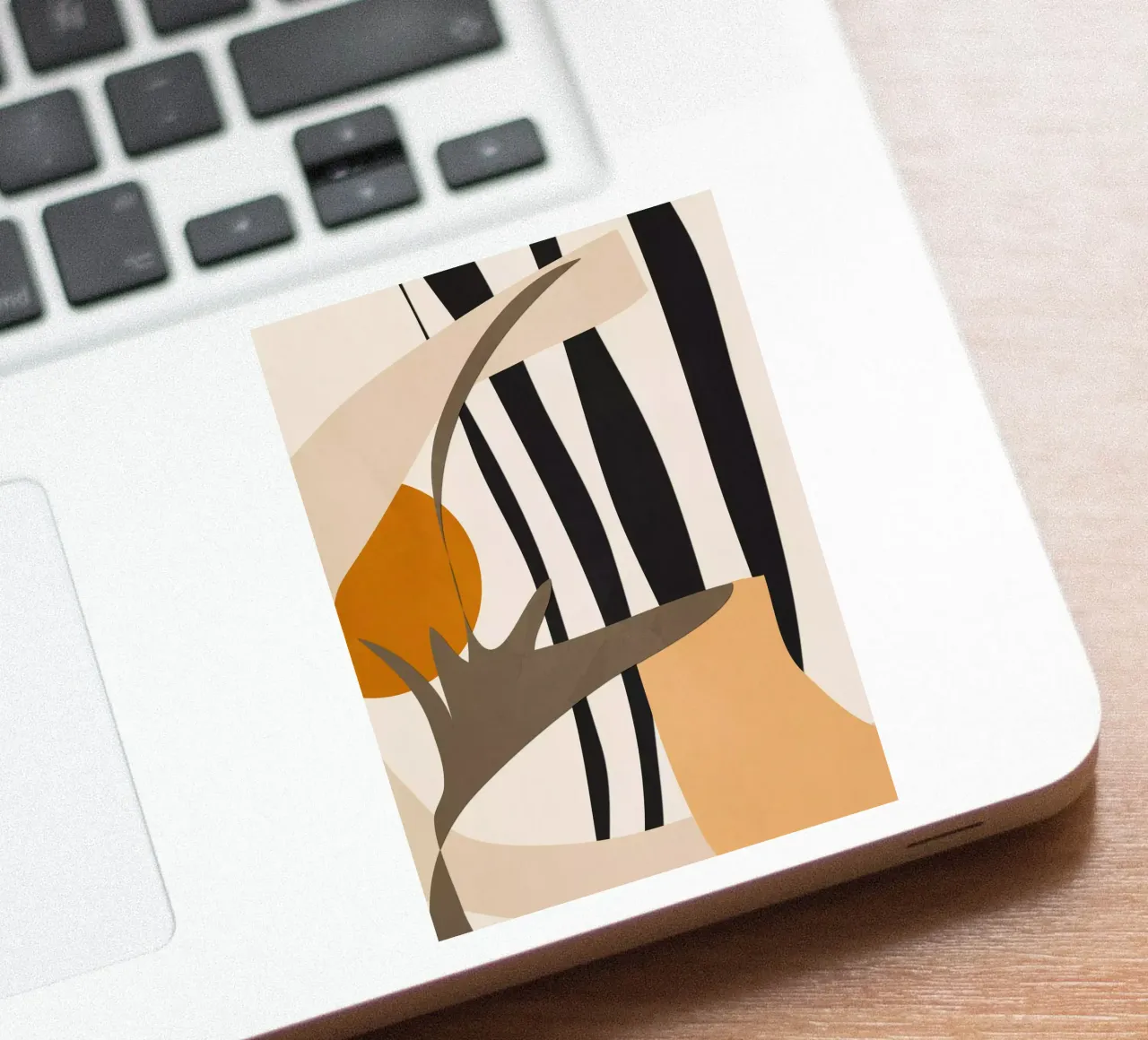 Abstract Art 2 sticker by ThingDesign