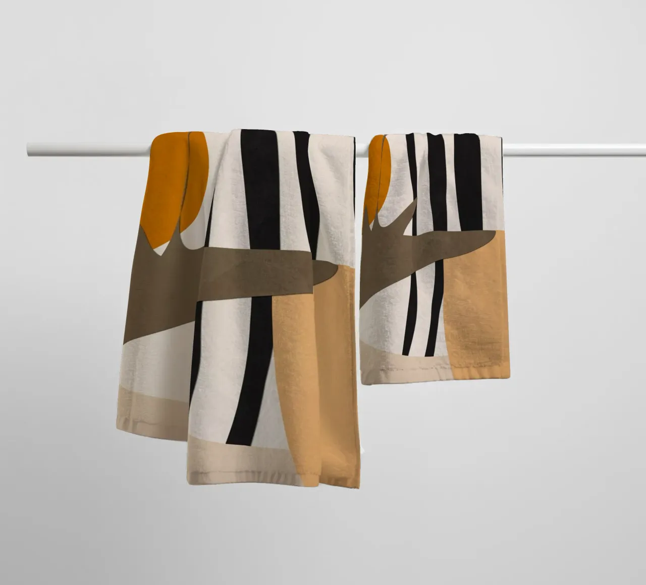 Abstract Art 2 towel by ThingDesign